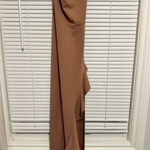 Elegant dusty rose dress